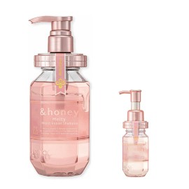 &honey Melty Moist Repair Shampoo & Oil Set for Moist Repair 440ml+100ml