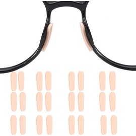 Soft Foam Eyeglasses Nose Pads Self Adhesive Non Slip Nose Pads for Glasses Anti Slip Eyeglass Nose Pads for Plastic Frames Glasses Sunglasses 12 Pairs