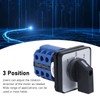 Universal Changeover Switch 3 Position Dual Power Switching CW CCW