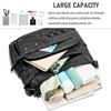 WITERY Crossboby Bag for Women - Soft PU Leather Multi-Pocket