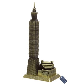 ZOVIE Taipei 101 Building Taipei Financial Center Model Home Desk Decoration Make of Pure Copper