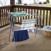 Household Essentials Clothes Drying Rack, Foldable, Expandable and Collapsible Laundry