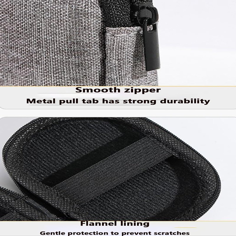 SYGELER Portable Electronics Organizer - Water-Resistant Tech Storage Bag for