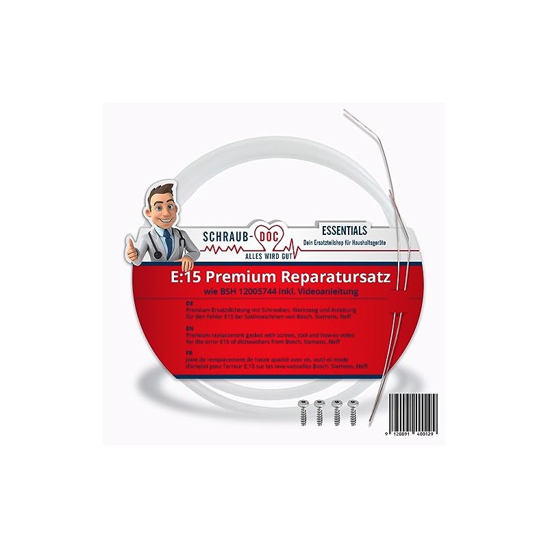 Premium Repair Kit for Pump Pot for Bosch, Siemens, Neff