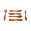 Egg Spoons Set, 12 cm, Olive Wood, Small Spoons, Wooden