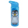 Ravensden Penguin Drinking Bottle, 19cm, Blue