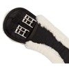 Equinate Moon Girth Anatomical with Synthetic Lambskin Short Girth Saddle