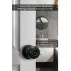 goldenwarm Black Interior Door Knobs, Matte Black Keyless Privacy Door