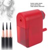 Pencil Sharpener Professional Red Exchangeable Tool Holder Regulable Thickness Automatic