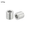 sourcing map Pack of 5 Thread Reducing Nuts Insert M10
