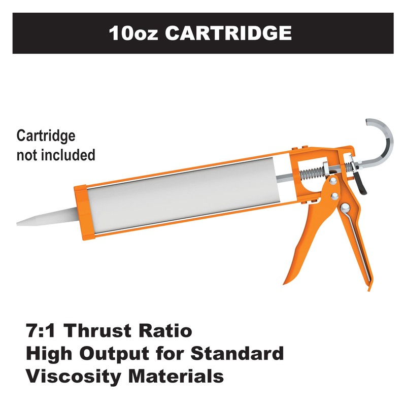 Albion Engineering Company B1 B-Line Manual Skeleton Cartridge Caulking Gun,