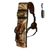 ARCTIRA Archery Back Quiver Arrow Holder with Puller Lightweight Adjustable