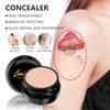 Under Eye Concealer Full Coverage, Waterproof Makeup Concealer for Dark