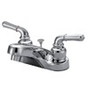 Kingston Brass KB251B Magellan Twin Lever Handle 4-Inch Centerset Lavatory