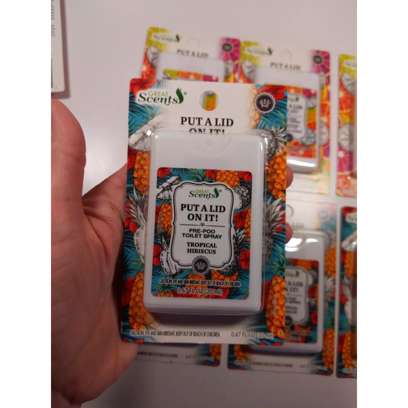 Great Scents 5 PKG "Put A Lid On It!" Pre-Poo