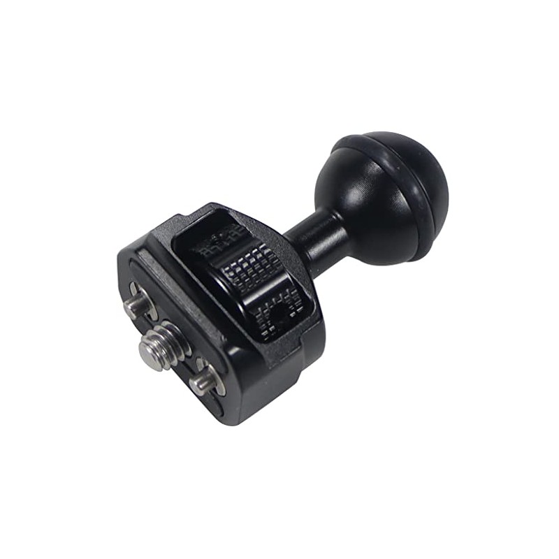 CS PRIORITY Double Ball Head Magic Arm Clamp 1/4'' 3/8''