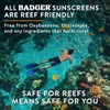 Badger - SPF 40 Clear Zinc Kids Sports Sunscreen Cream,