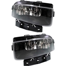 For 2005-2013 Chevy Corvette Fog Light Driver and Passenger Side Pair w/Bulbs Included DOT Certified GM2592291, GM2593291 | 25942593, 25942592