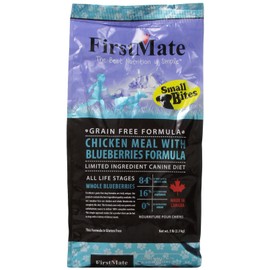 Firstmate Pet Foods Chicken With Blueberries Small Bites, 5 Pounds, Grain-Free Dry Dog Food
