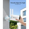 Jennov 5MP Outdoor WiFi Surveillance Camera, Additional Camera, 120° Wide