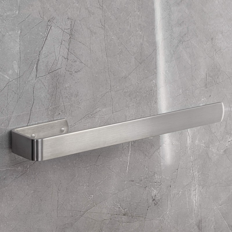 Gedotec Peli Towel Rail Bathroom Towel Rail Matt Brushed Stainless