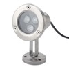 Pond Light 3W LED Stainless Steel IP68 Waterproof Energy Saving