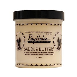 Ray Holes Saddle Butter, Ideal For Use on Saddles, Boots, Chaps, Gun Scabbards, Luggage, Holsters, Bridles and Tooled Leather And More, Pint Size