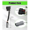 2PCS Halogen to LED Taillight Conversion Harness Kit Fits for