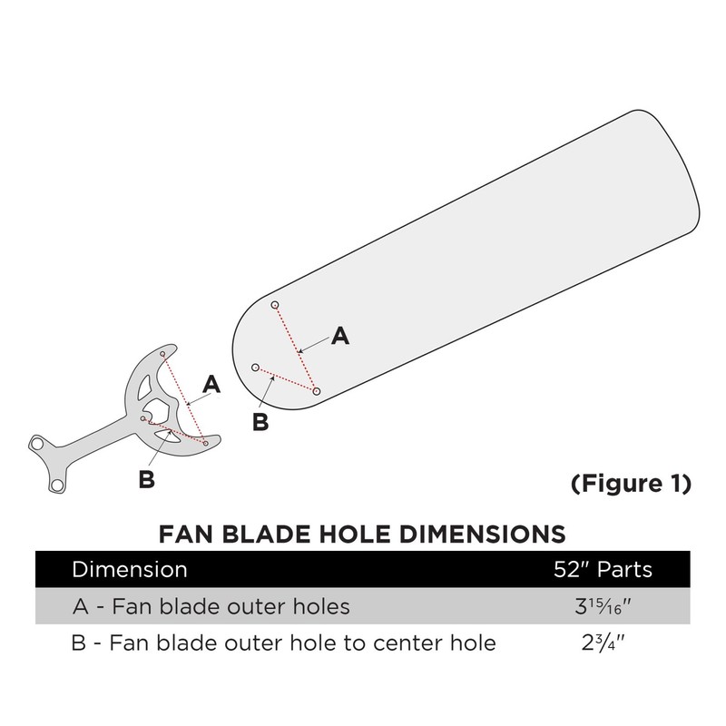 Westinghouse Lighting 7741600 52-Inch White/Bleached Oak Replacement Fan Blades, Five-Pack