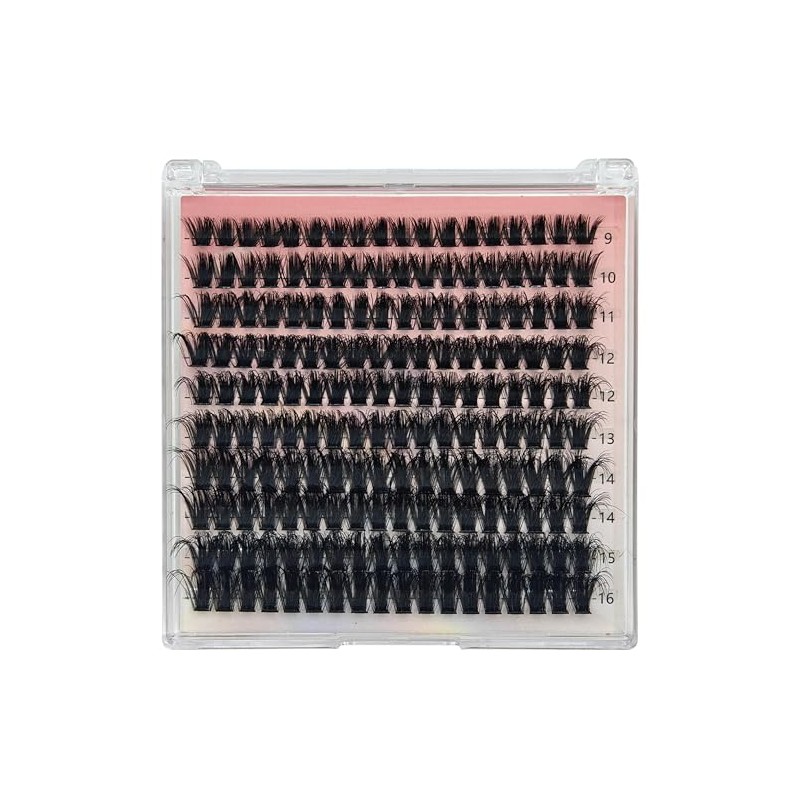 Fluffy Lash Cluster 80D Wispy Eyelash Extension 180PCS Volume Lash