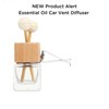 Essential Oil Car Vent Clip Reed Diffuser - Scent: Sunkissed