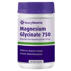 Henry Blooms Magnesium Gycinate 150 Capsules