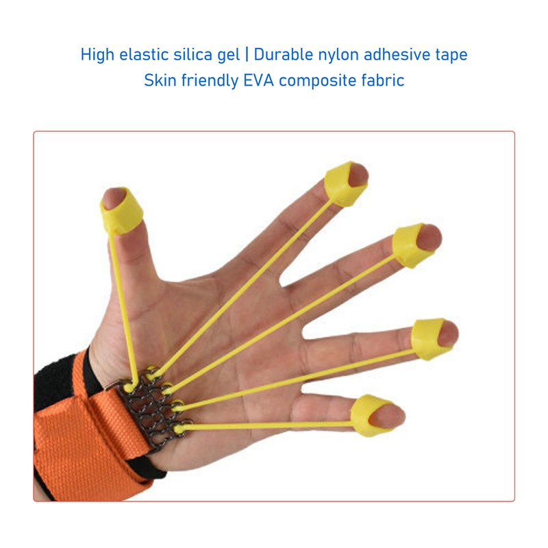 Finger Strengthener Improve Flexibility Hand Grip Strength Trainer with 5