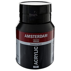 Amsterdam Standard Series - Tubo de pintura acrílica, color negro óxido 735, 16.9 onzas líquidas