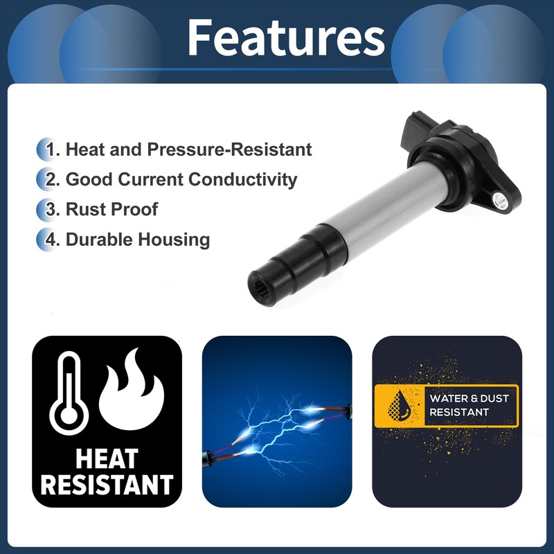 INFINAUTO Zündspule Zündspule Pack Nr. 224484M500 für Nissan Sentra 2000-2001