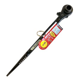 Super Tool RNR-1013 Double Ended Ratchet Wrench with Ring, Phosphorescent Plate and Slide Space, Rust Resistant Cationic Electrodeposition Coating