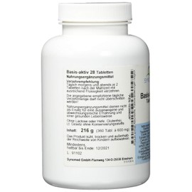 Basis-aktiv 28 Tabletten, 360 Tabletten (216 g)
