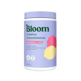 Bloom Creatine – Sabor Limón – 5g por porción – 40 porciones – 220.4g – Apoya fuerza, resistencia y recuperación – Sin OGM – Ideal antes o después del entrenamiento