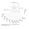 LED Star String Light Christmas Tree String Light Outdoor Decoration