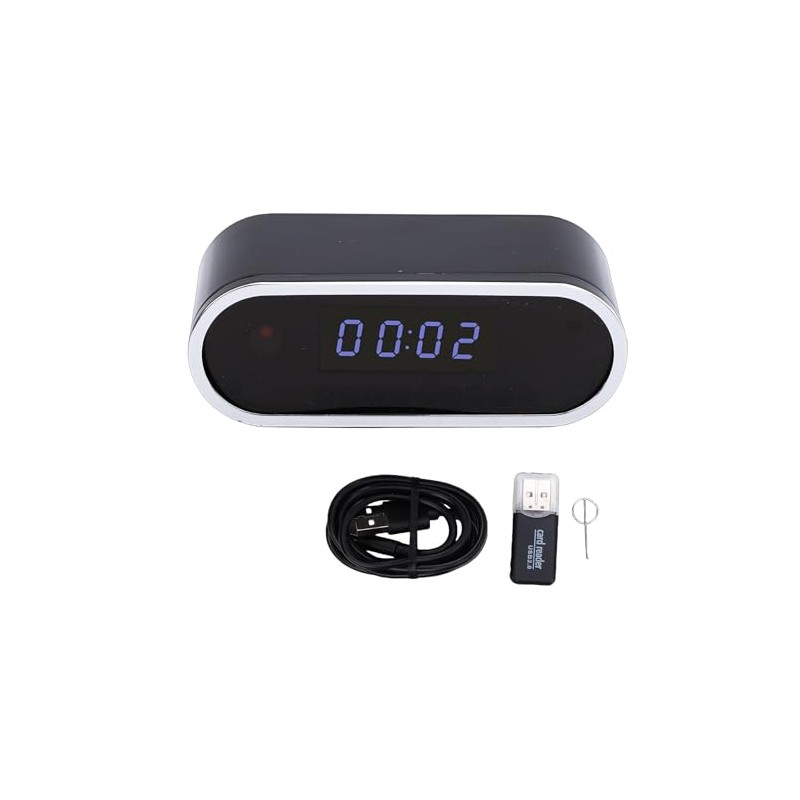 Yunseity Cámara de Reloj, Reloj de Cámara Oculta WiFi HD