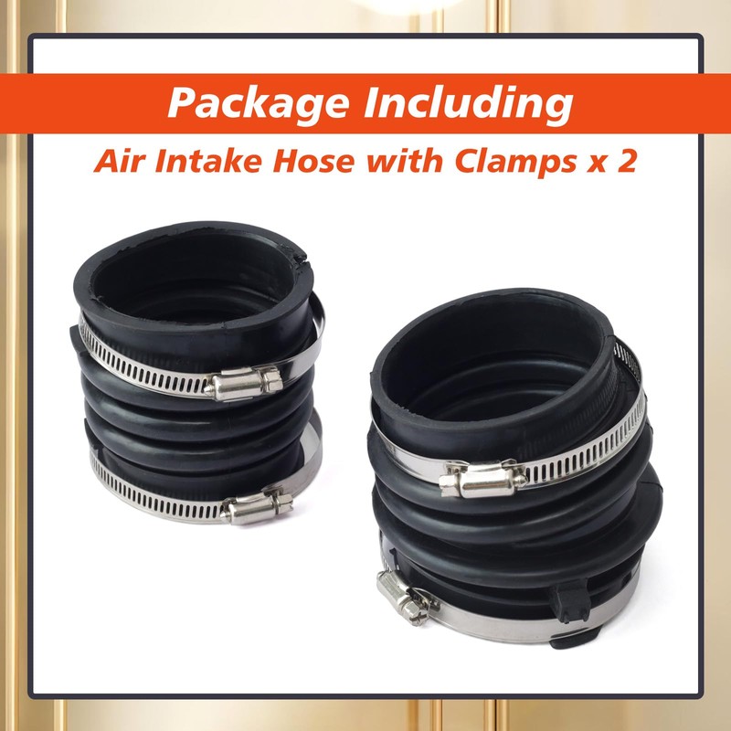 Mhrxusd 17881-AA020 17882-AA020 2Pcs 3.3L Engine Air Intake Hose with