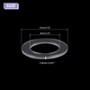 PATIKIL Nylon Flat Washers 8mm ID, 13mm OD, 0.8mm Thick
