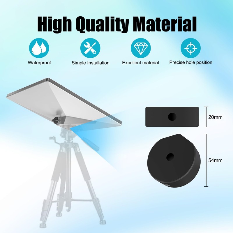 for Starlink Mini Tripod Adapter, Aluminum Alloy 1/4" Tripod Mounting