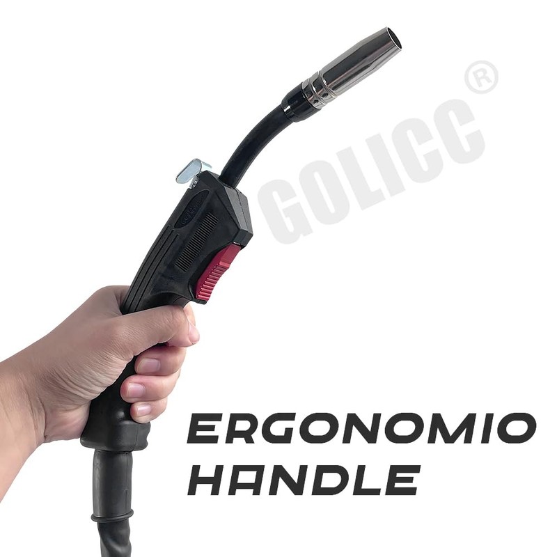 GOLICC 8ft 100A Chicago Electric Welder Welding Gun Replacement, MIG