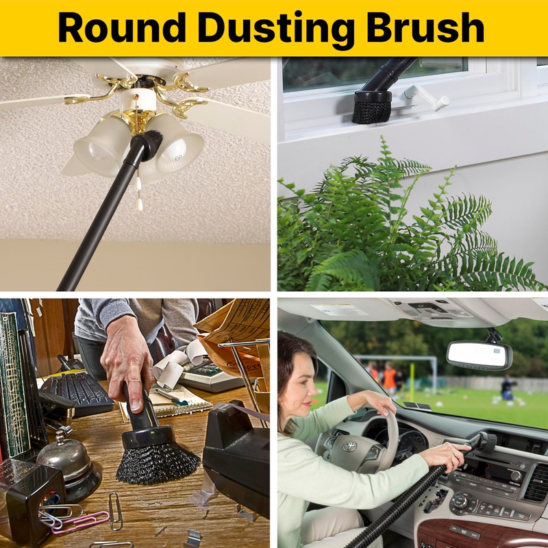Shop-Vac 9064300 1.25 Inch Diameter Cleaning Kit, Includes Round Brush,