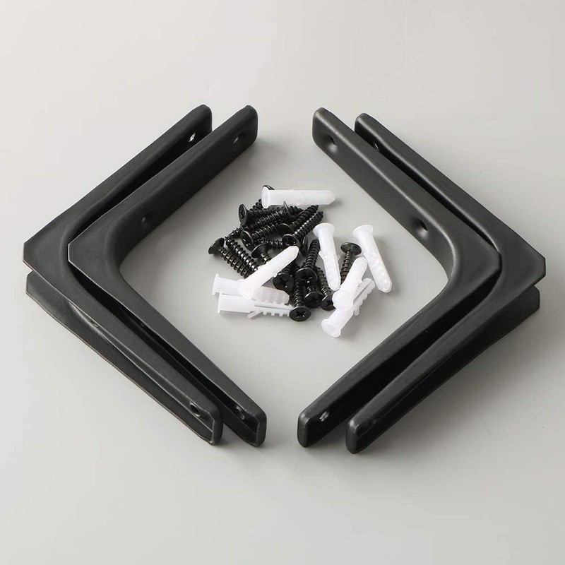 BANSHAN Shelf Bracket Corner Brace Angle Bracket Shelf Support Wall