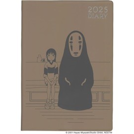 Ensky A5 OCR-04 Spirited Away 2025 Schedule Book (Large) Starting October 2024 Monthly
