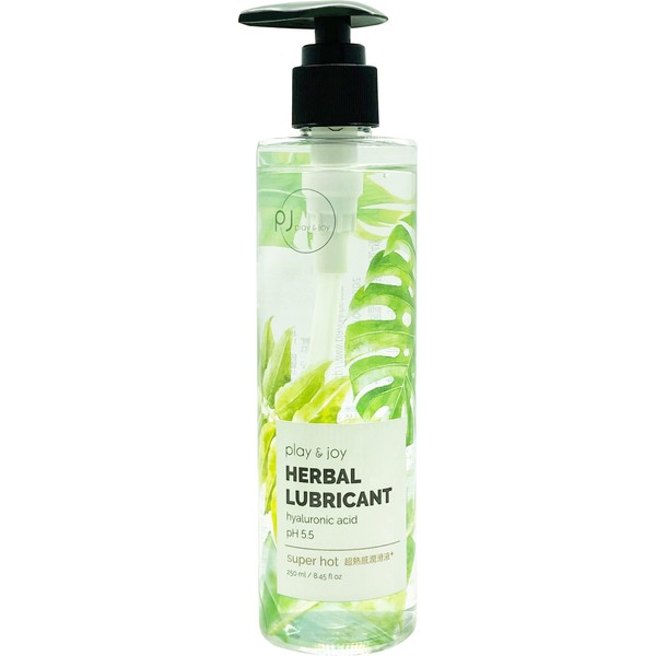 PLAY&JOY Lubricant Jelly Lotion Lubricant Moisturizing, Water Soluble and Irritation-Free (250ml Super Hot)