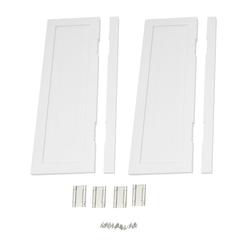 BEACCOSS Solid Wood Interior Swing Door with Metal Hinges -