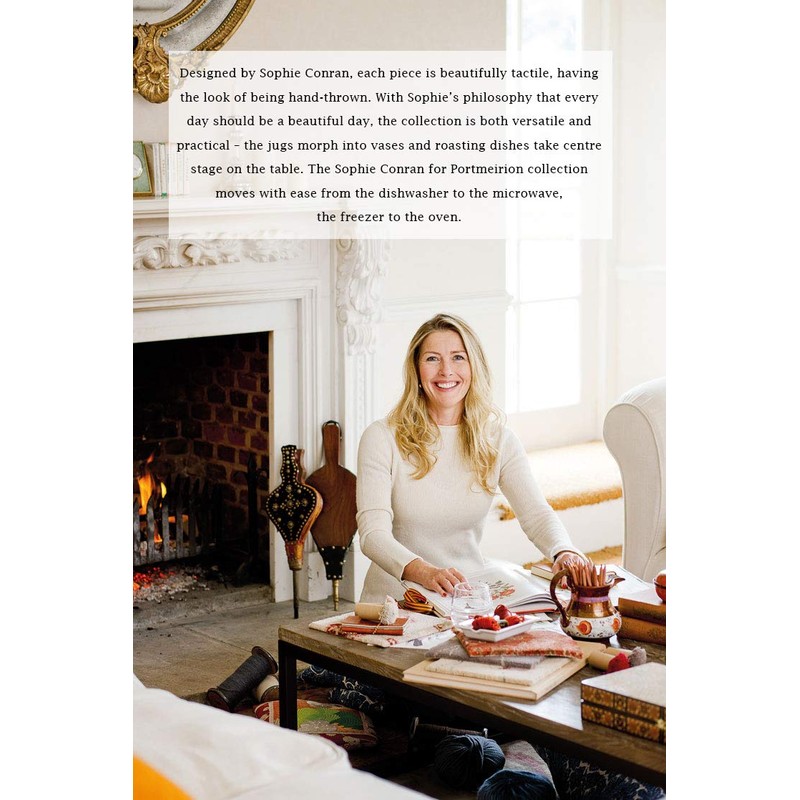 Portmeirion Sophie Conran White Jumbo Cup and Saucer